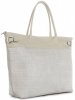 Kožené kabelka shopper bag Vittoria Gotti béžová V691622